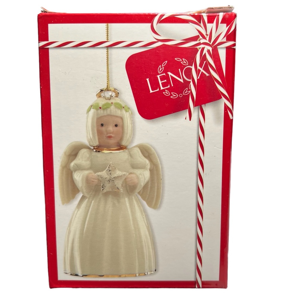 Lenox Holiday Cheer Christmas Angel Ornament